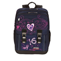 4You Schulrucksack LE Classic Plus Heartbeat
