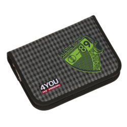 4You Etui XL ungef&uuml;llt Checker Black