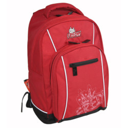 Fredys Schulrucksack Simplistic Rot