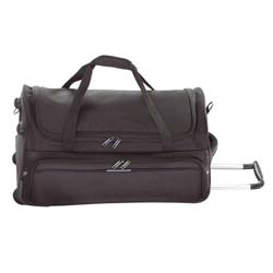 Hardware Solid Wheeled Duffle Black Grey