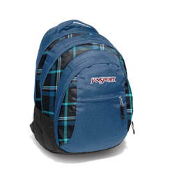 Jansport Beamer Blue Streak Plaid