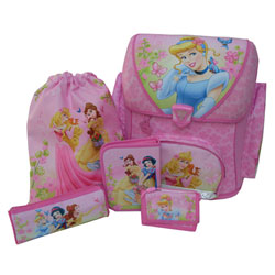 Lizenz Schulranzen Schulranzen Set  Princess