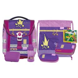 McNeill Schulranzen Ergo Light Compact Set Deluxe Princess