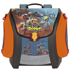 Scout Schulranzen Schulranzen Mega Motorcross