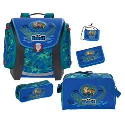 Scout Schulranzen Mega Set Style Jungle