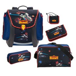 Scout Schulranzen Mega Set Style Supernova