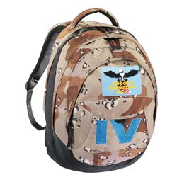Schools Out School`s Out Rucksack Camouflage Brown