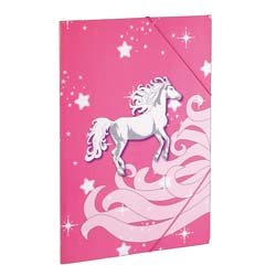 Step by Step Gummizugmappe A4 Pink Pony EAN: yyyySS0028044