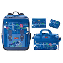 4You Schulrucksack Advance Set 4-teilig Waikiki