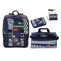 4You Schulrucksack Classic Set 4-teilig Racing Team
