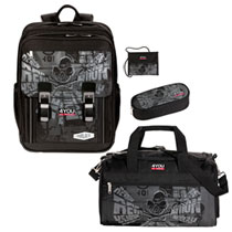 4You Schulrucksack Classic Plus Set 4-teilig Pirate