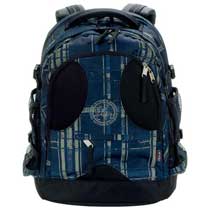 4You Rucksack Compact Checkers Blue