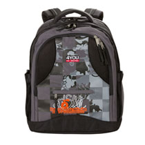 4You Schulrucksack LE Compact Burning Style