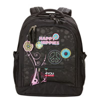 4You Schulrucksack LE Compact Happy Hippies
