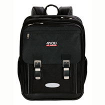 4You Schulrucksack Classic Plus Reflexx Reflexx Black