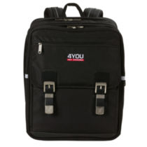 4You Schulrucksack Supersize Black