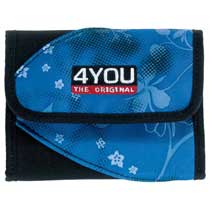 4You Wallet Blue Blooms