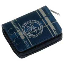 4You Zipper Wallet Checkers Blue