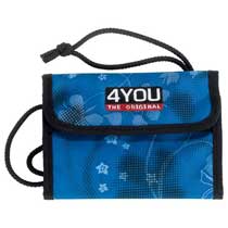 4You Money Bag Blue Blooms
