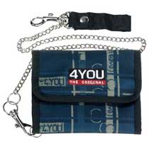 4You Kettenbörse II Checkers Blue