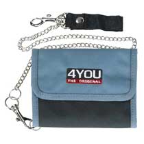 4You Kettenbörse II Pirate Black Blue