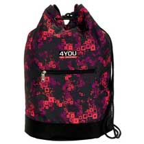 4You Sportbeutel Neon Squares