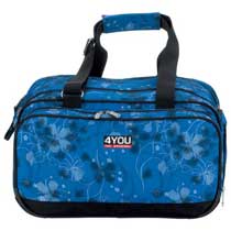 4You Sporttasche Advance Blue Blooms
