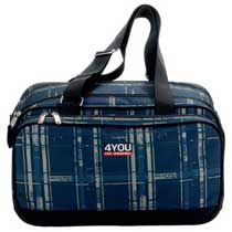 4You Sporttasche Advance Checkers Blue