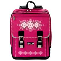 4You Rucksack Classic Pink Fur