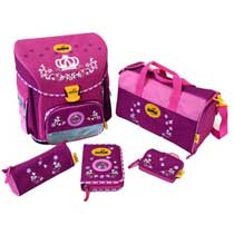 DerDieDas Schulranzen-Set X-Light 5-tlg Princesita
