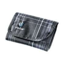 deuter Wallet Black Check