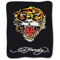 Ed Hardy Fleece Cover Tiger Tiger