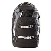 ergobag Schulrucksack Satch Schwarz Dunkelgrau
