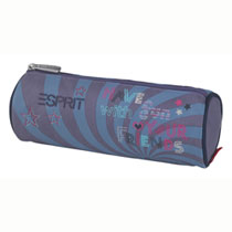 Esprit Youth Schlamperetui Round Friends Blue