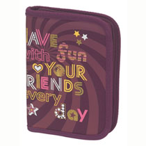 Esprit Youth Schüleretui Friends Burgundy