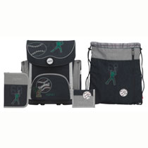 Esprit Schulranzen-Set 5-tlg  Baseball