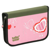 toito Schüleretui Pink Heart
