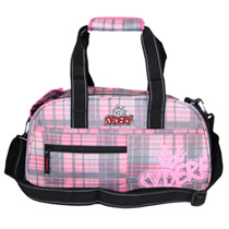 FREDYS Sporttasche Pink Check