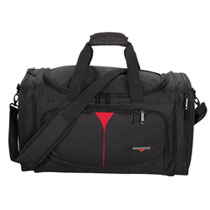 Hardware Travel Bag S Black Red