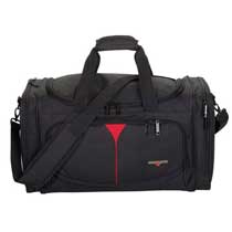 Hardware Skyline Travel Bag S Black Red