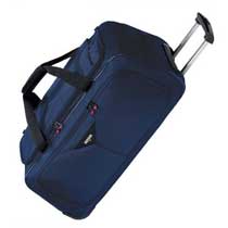 Hardware Edge Wheeled Duffle Dark Blue