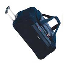 Hardware Curve Wheeled Duffle Indigo Moro