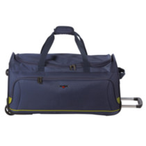 Hardware Wheeled Duffle Blue Green