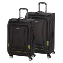 Hardware Trolley Set 2-teilig 4 Rollen Black Green