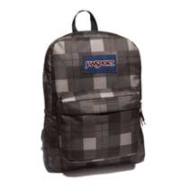 Jansport Superbreak Grey Kurt Plaid