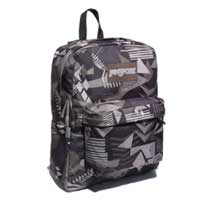 jansport Superbreak Black Green Machine