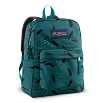 Jansport Superbreak Blue Deco Prism