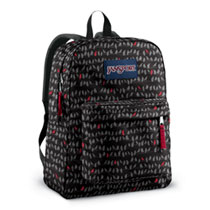 Jansport Superbreak Red Tape Crows Club