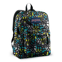 Jansport Superbreak Alien Green Jumble Jan