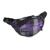 Jansport Fifth Ave Purple Slick Parson Plaid